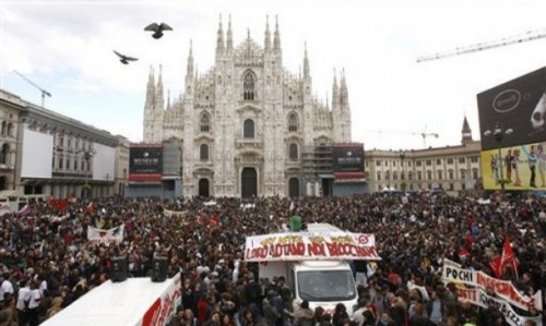 ITALY SCHOOL PROTEST